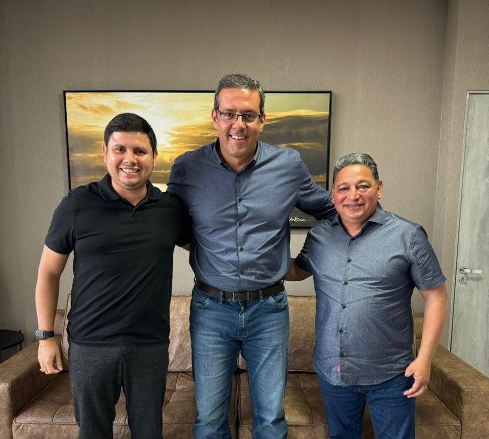Presidente da FAF e Vereador Cláudio se Reúnem com Prefeito de Macapá para Discutir Futebol Amapaense