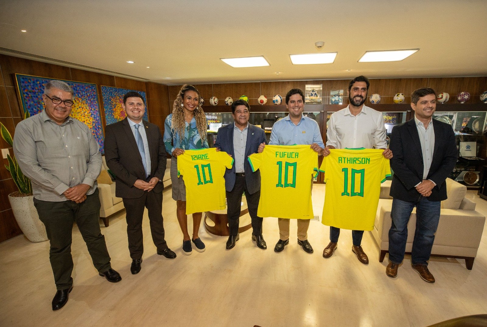 FAF Acompanha Visita do Ministro dos Esportes à Sede da CBF para Tratar da Candidatura do Brasil para a Copa do Mundo Feminina de 2027