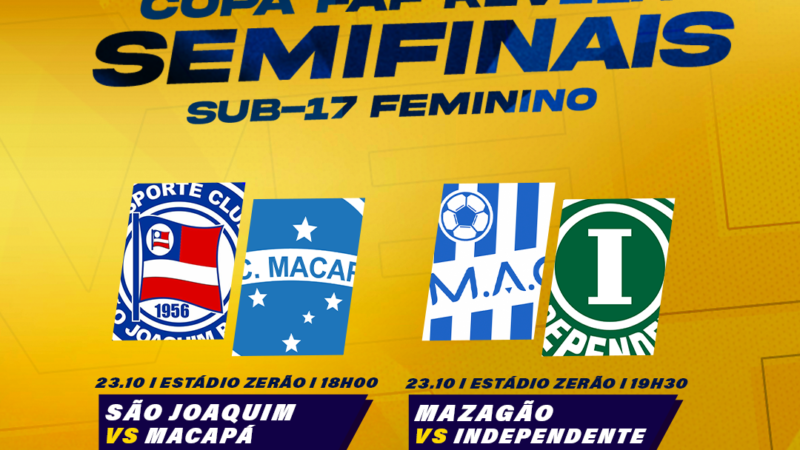 Semifinais da Copa FAF Revela Sub-17 Feminino acontecem nesta quarta-feira no Zerão