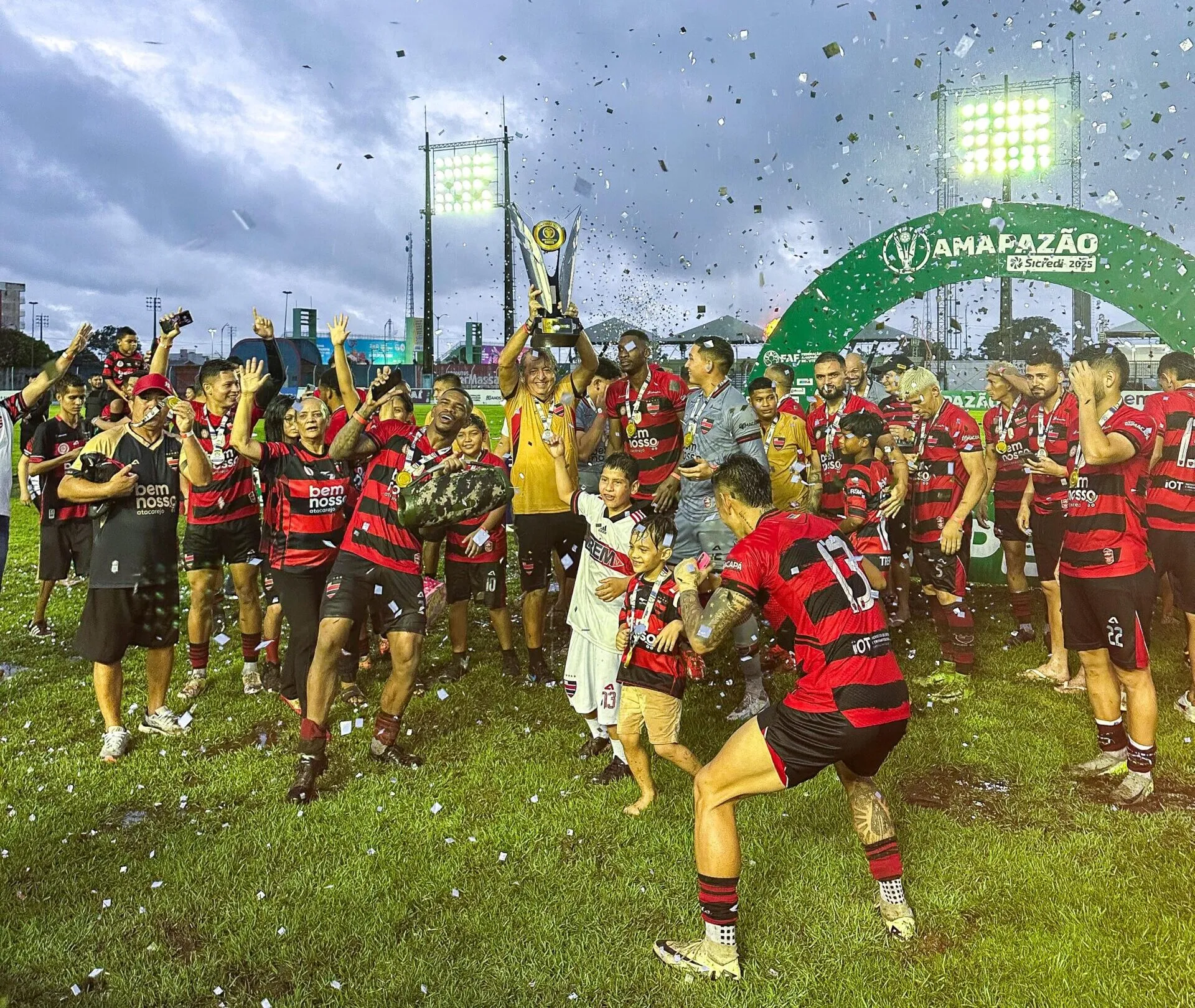 Trem conquista o pentacampeonato do Amapazão Sicredi 2025 em final histórica com transmissão inédita na TV aberta